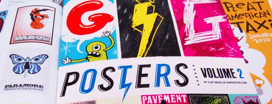 Gig Posters Volume 2: Look ma, I’m published!