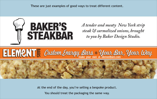 Element Bars Logo + Packaging