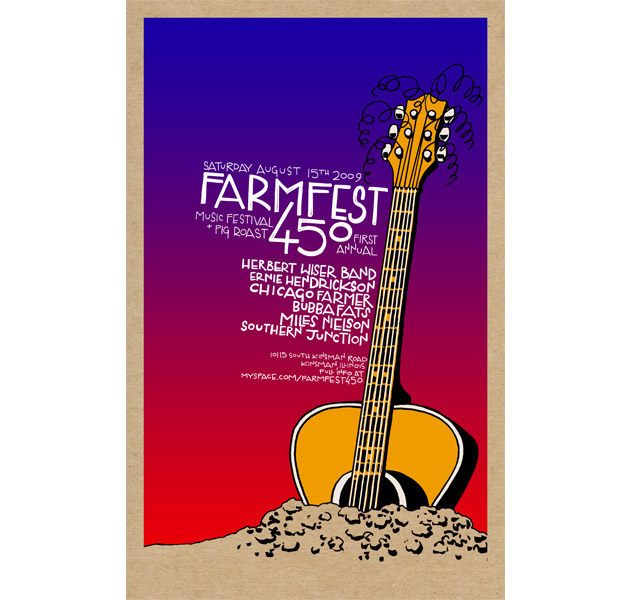 2009 FarmFest 450 Poster
