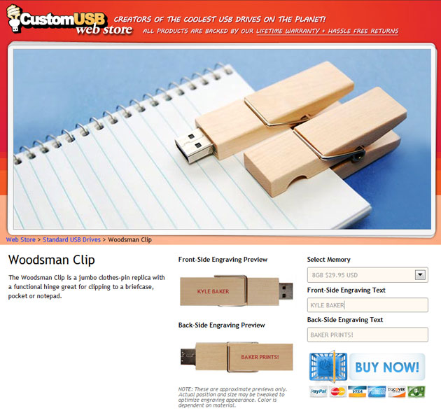 CustomUSB Website Overhaul