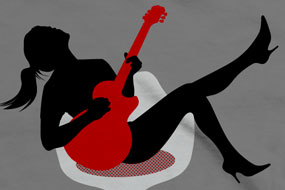 UM Girl Rockin’ Out Tee
