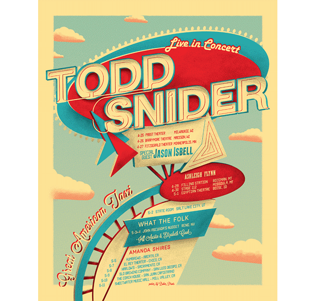 Todd-Snider-Motel-Sign-2013-Tour-poster-Baker-Prints