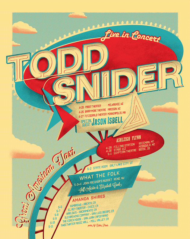 Todd Snider Spring Tour 2013