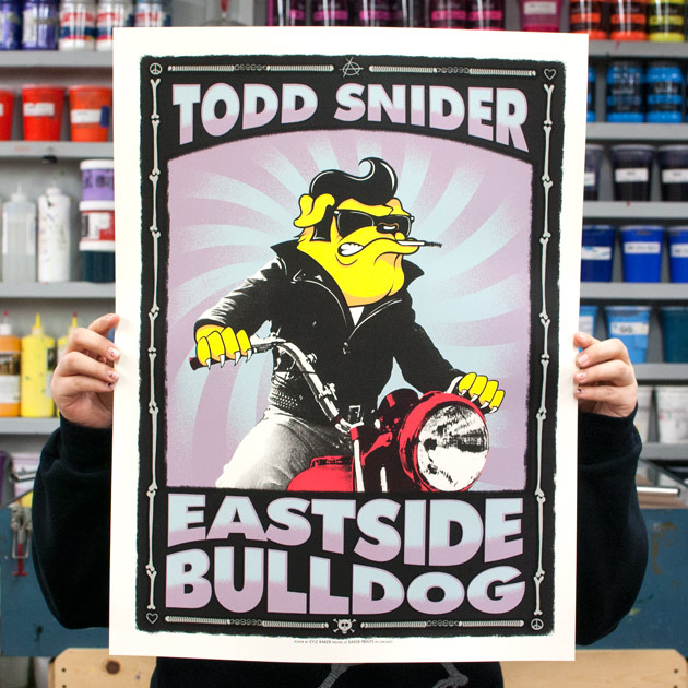 Todd Snider Eastside Bulldog Poster
